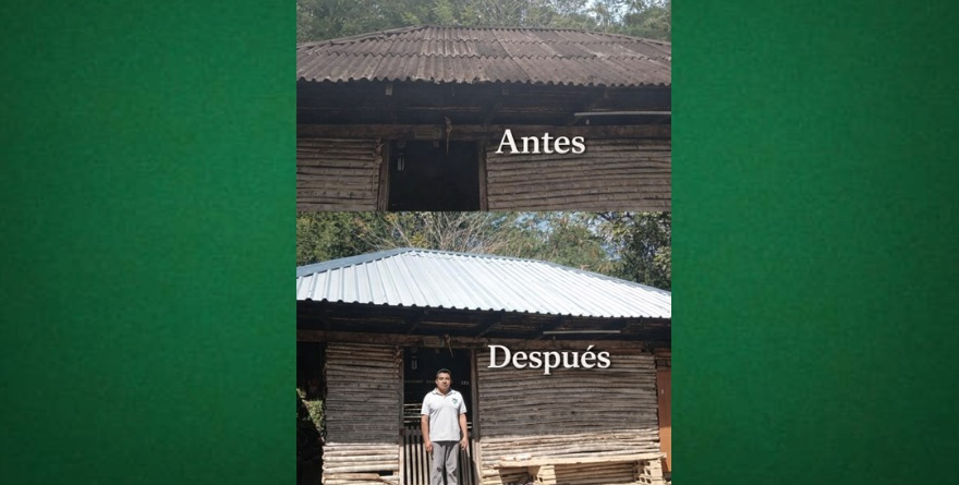 Avanza rehabilitación de viviendas en Axtla