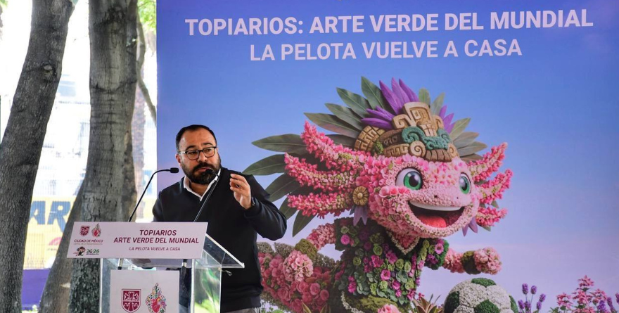 ARTE VERDE DEL MUNDIAL EN LA CDMX