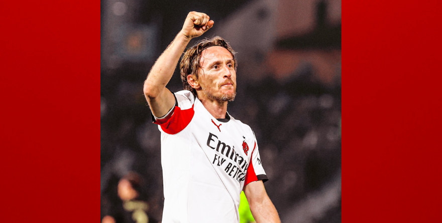 DA MODRIC TRIUNFO AL MILÁN SOBRE PISA Y SIGUE EN PELEA