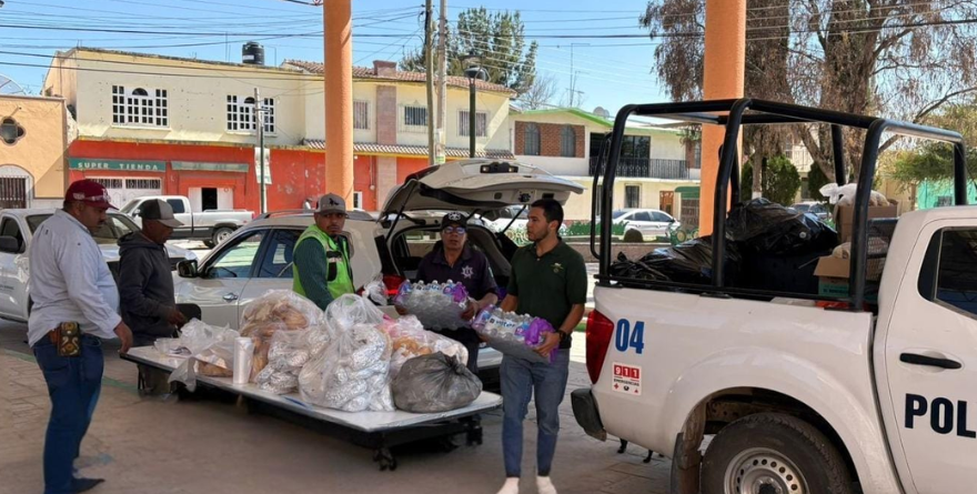 TRABAJADORES ESTATALES SE SOLIDARIZAN CON SANTO DOMINGO