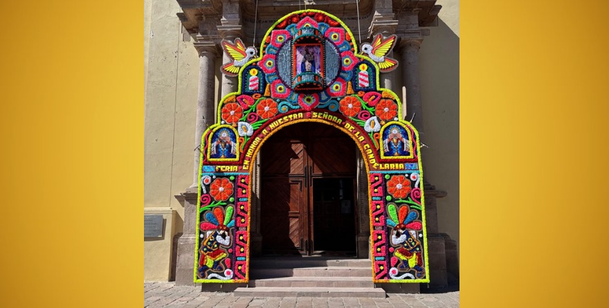 Celebran a la Virgen de la Candelaria