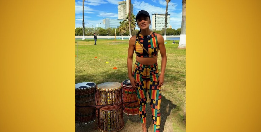 Promueven clases de danza africana