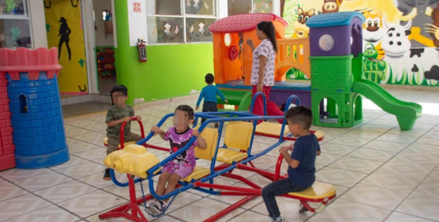 Construyen nueva estancia infantil