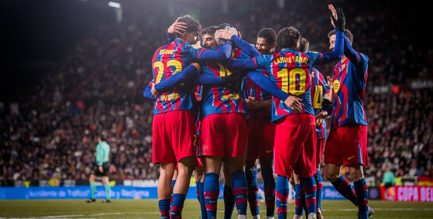 SUPERA BARCELONA AL ALBACETE Y AVANZA EN LA COPA DEL REY