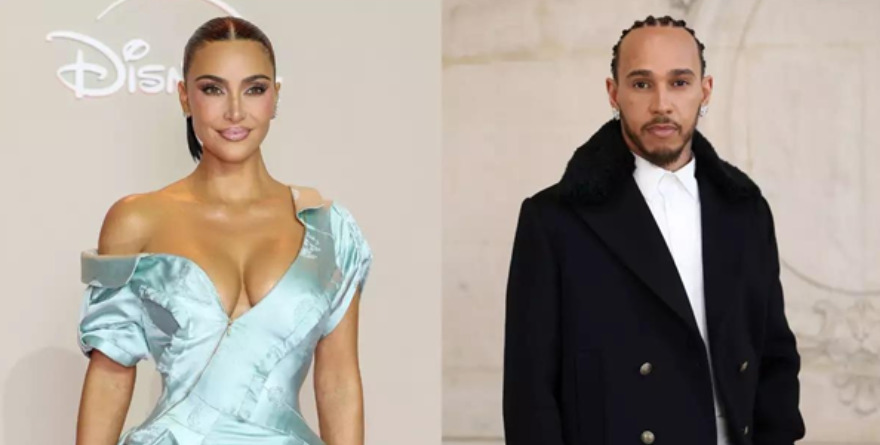 Kim Kardashian y Lewis Hamilton prenden TikTok