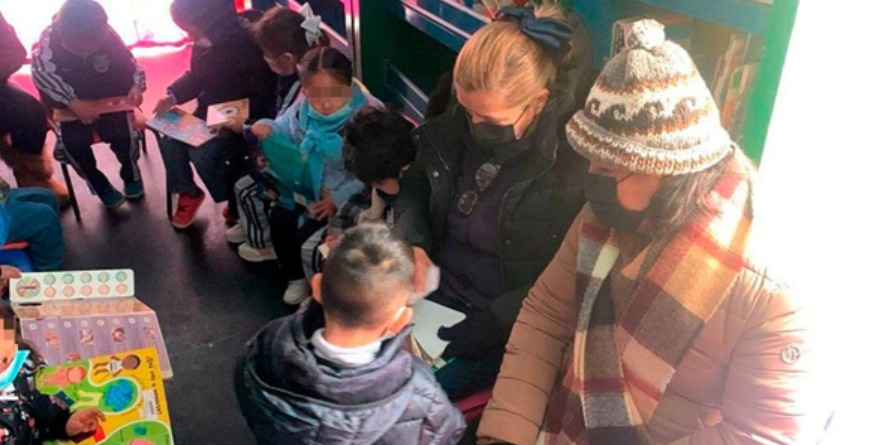 Libros sobre ruedas: la biblioteca que hace ruido en SLP