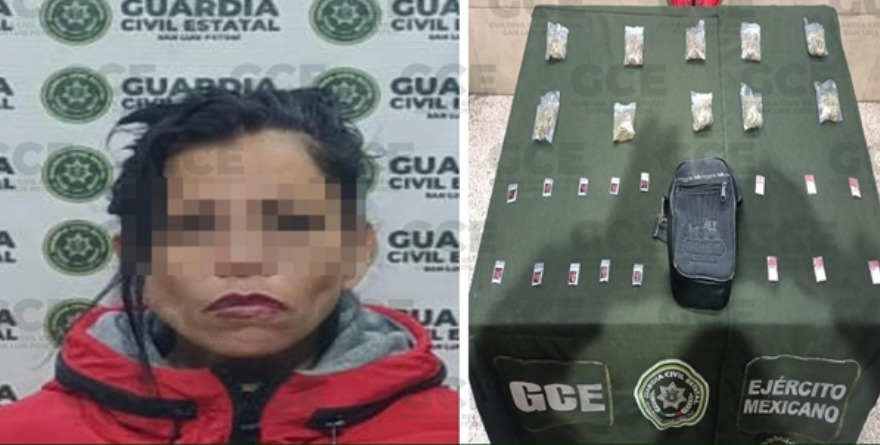 Detienen a Janet, la reina del cristal en Los Réditos