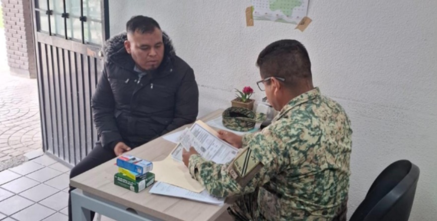Inicia registro de Cartilla Militar en Rayón