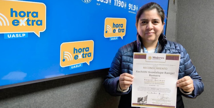 Reconocen en UASLP a investigadora de la salud