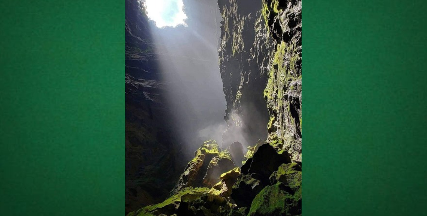 Abismo natural asombra a México