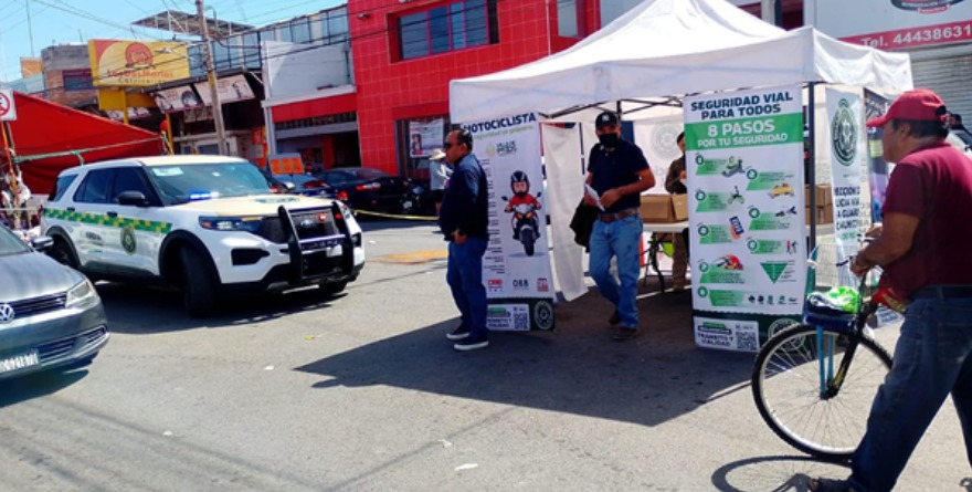 Refuerzan cultura de vialidad segura