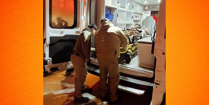 Coordinan traslado médico de urgencia