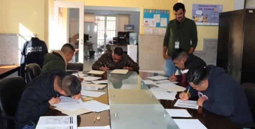 Formalizan registro de fuerza policial