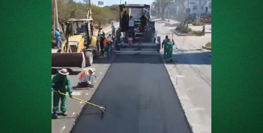 Avanza rehabilitación en laterales de la 57