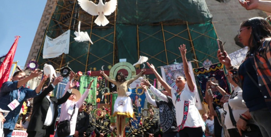 Inicia fiesta del Señor del Saucito