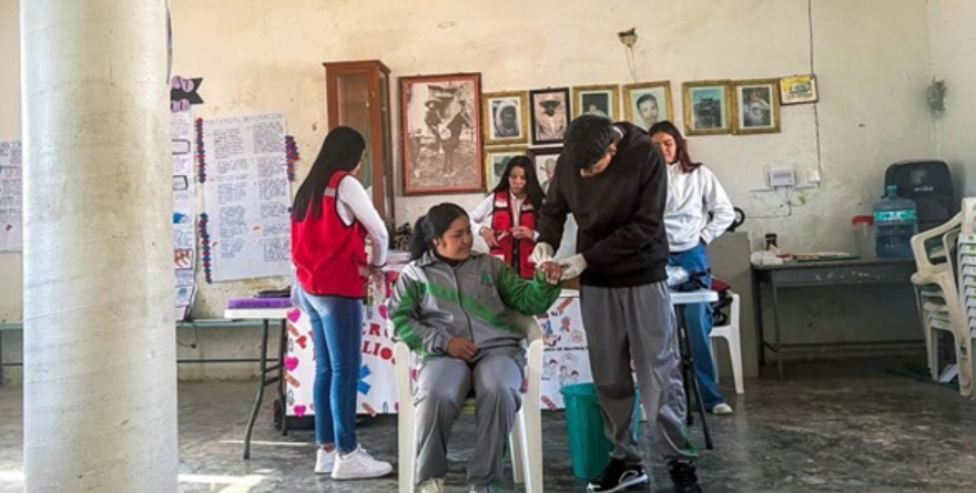 Preparan alumnos ante posibles riesgos