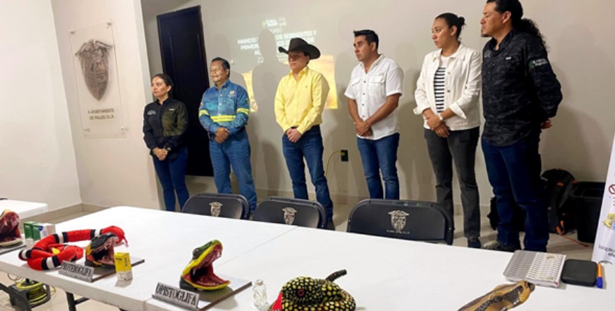 Capacitan en manejo seguro de serpientes