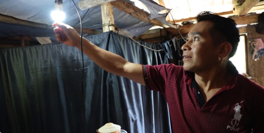 Energía limpia llega a Xilitla