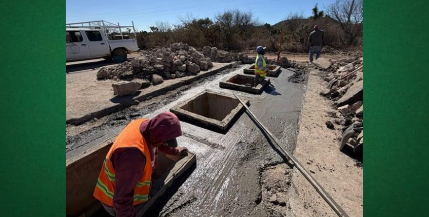 Finaliza obra en Villa de Ramos