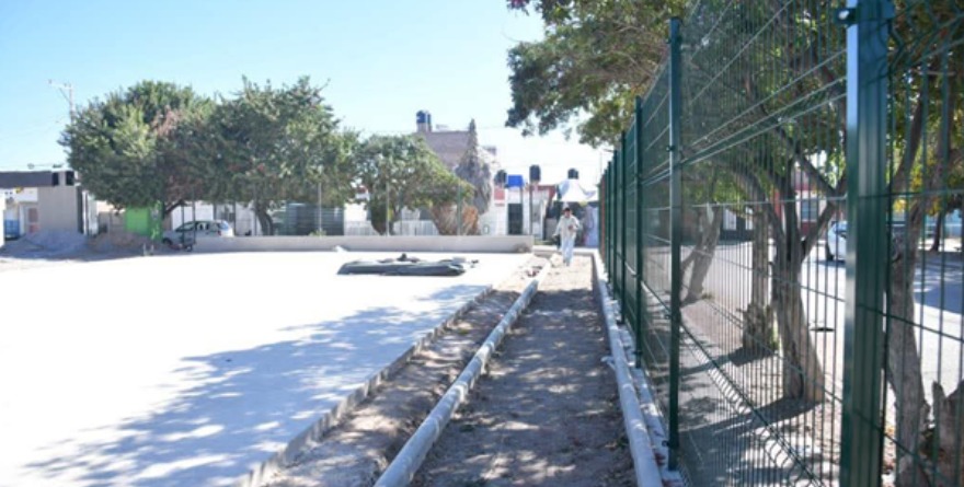 Avanza parque La Virgen al 70%