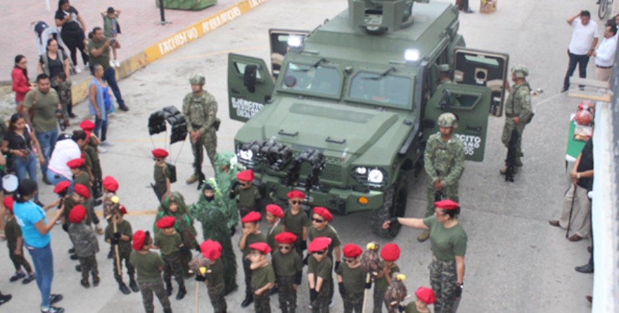 Tamuín conmemora aniversario de Ejército