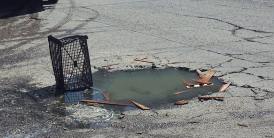 Persiste fuga de drenaje en la Independencia