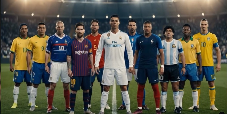 CRISTIANO Y MESSI VS ‘LOS SUPERCAMPEONES’