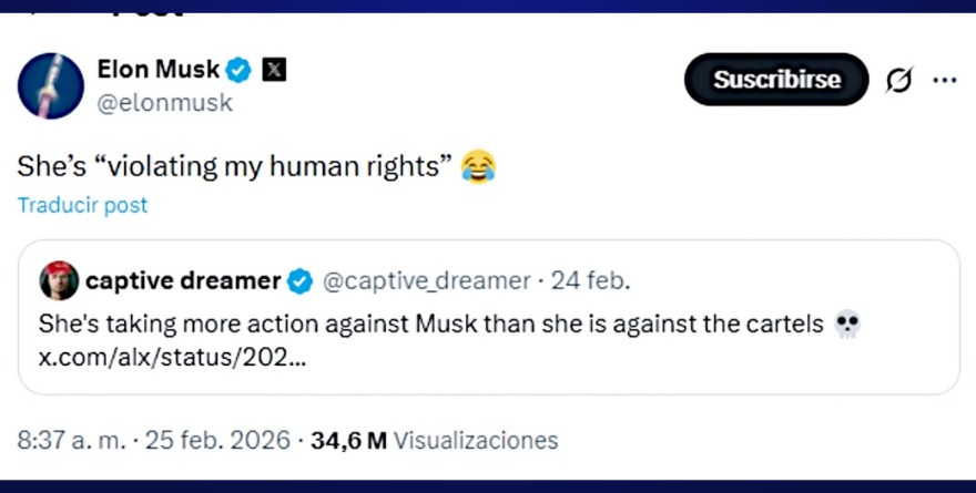 SE BURLA MUSK DE CSP