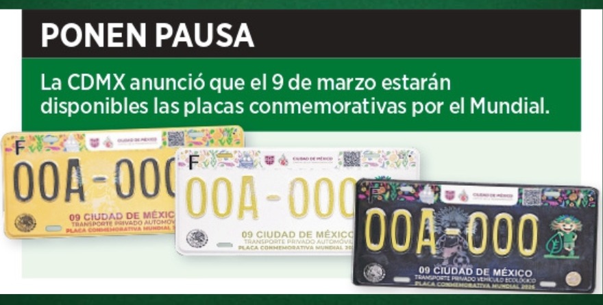 ATORAN ENTREGA DE PLACAS… ¡POR MUNDIAL!