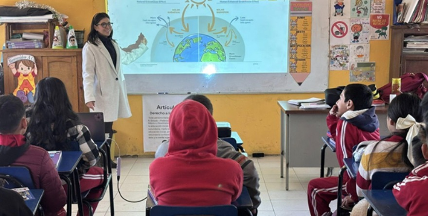 Matehuala forma alumnos ecológicos