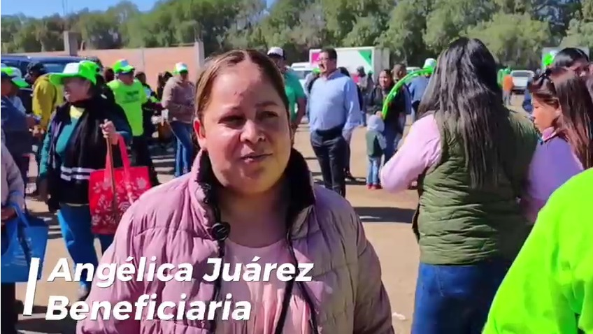 AGRADECEN LA RECONSTRUCCIÓN DEL CAMINO CERRO DE SAN PEDRO