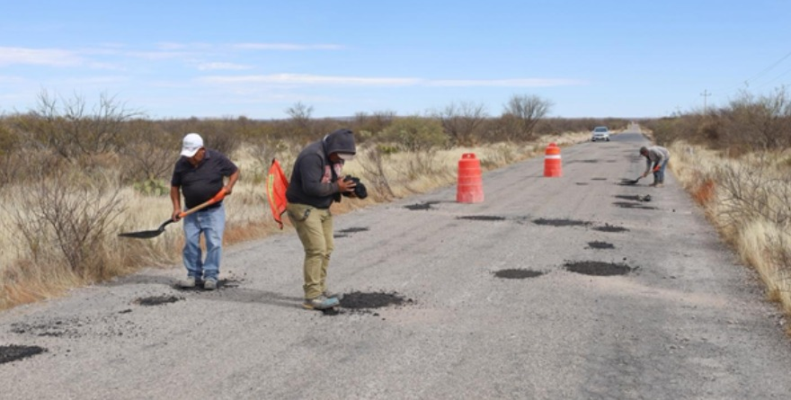 Amplían trabajos de conservación vial