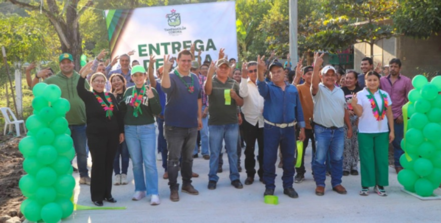 Pavimentación mejora la movilidad vial