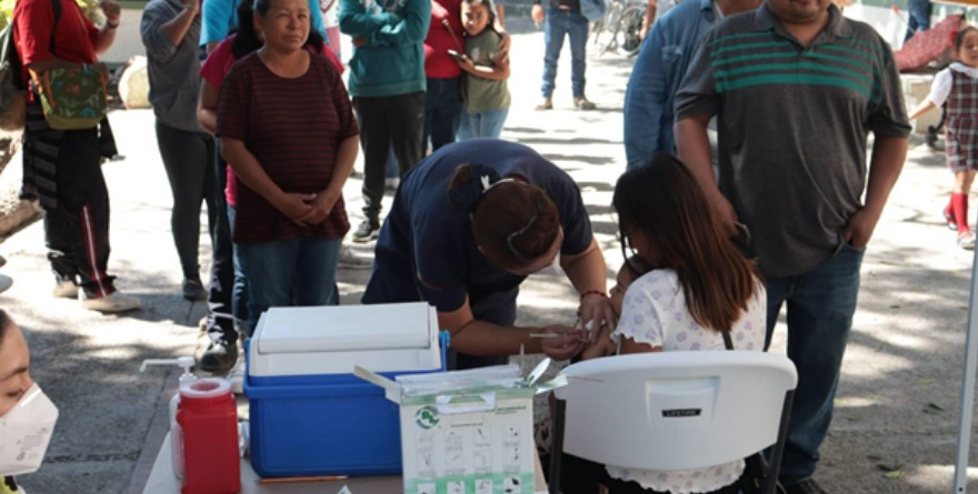 Cerritos pone freno al sarampión