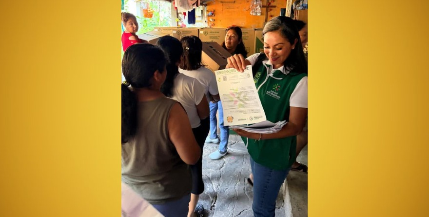 Llega Seguridad Alimentaria a comunidades de Coxcatlán