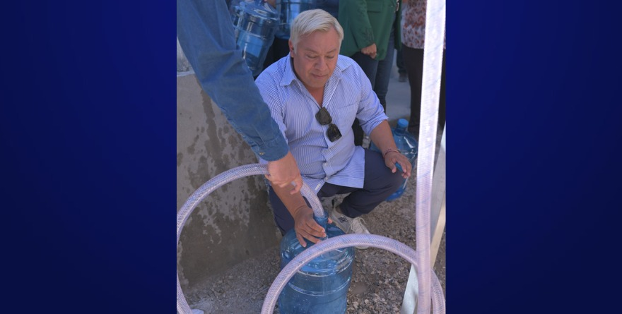 Agua potable llega a hogares