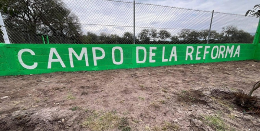 Ciudad Fernández renueva campo deportivo