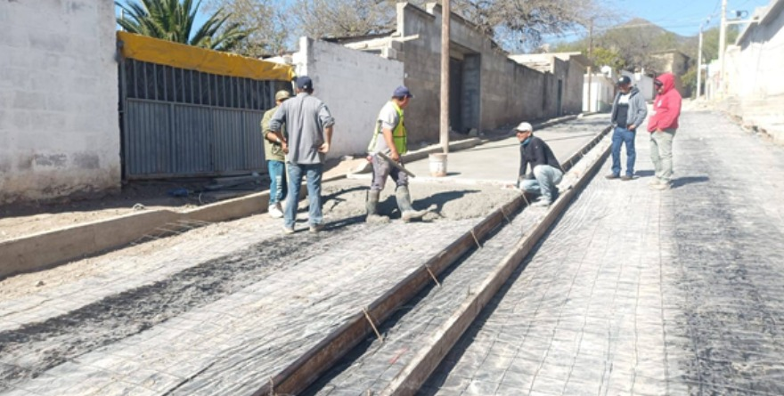 Pavimento nuevo en marcha