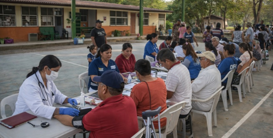 Acercan servicios a las comunidades