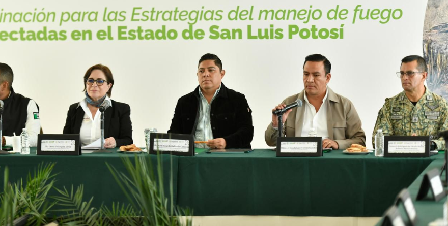 GALLARDO REFUERZA COMBATE A INCENDIOS FORESTALES