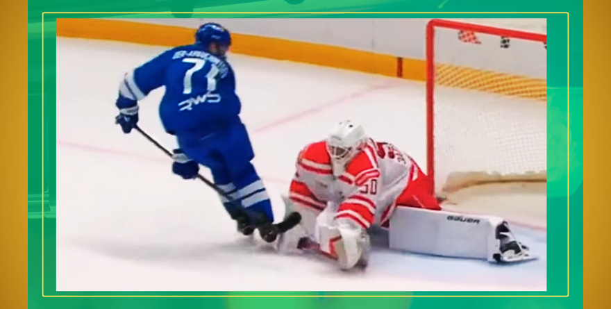 Se vuelve viral golazo de fantasía en el hockey ruso