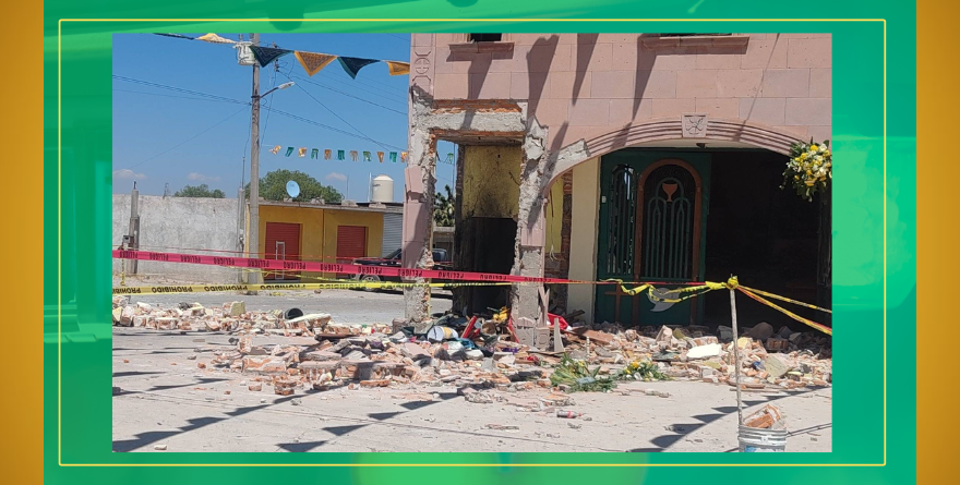 Van tres muertos por explosión en Mexquitic