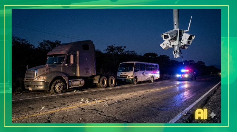¡A balazos! Tumban cámaras del C-4 en Valles