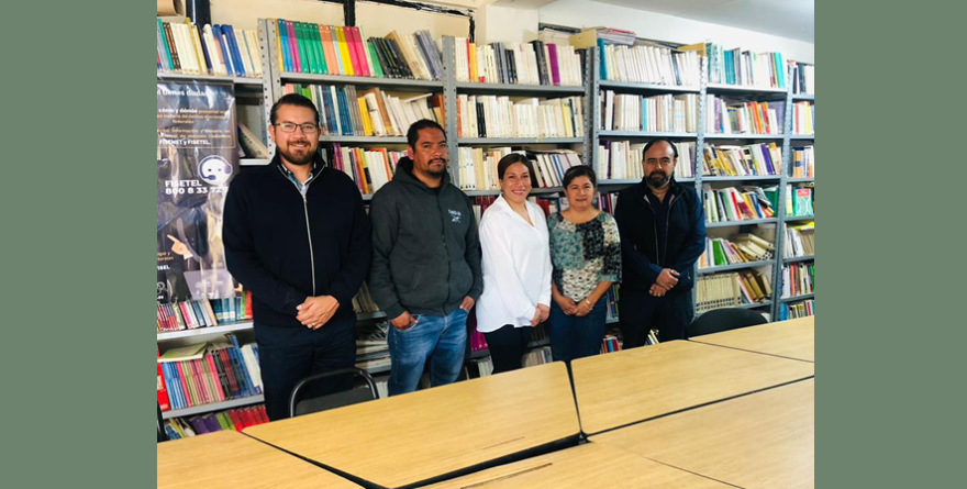 Evalúan inmueble para extensión bibliotecaria