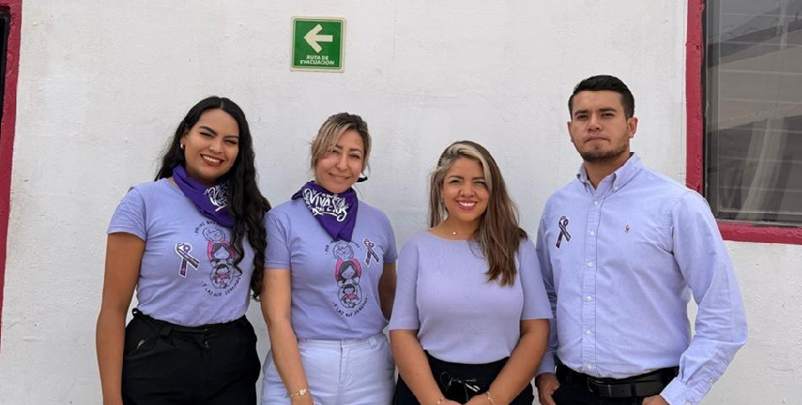 Pozos promueve igualdad por el 8M