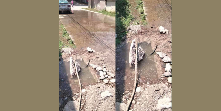 Aumentan fugas de agua y actividad política de alcalde