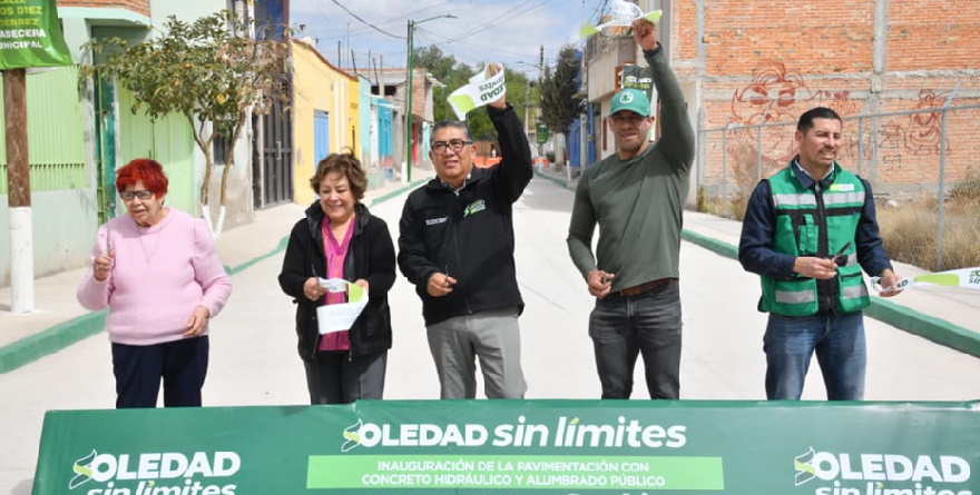 Amplían pavimentación en Carlos Díez Gutiérrez