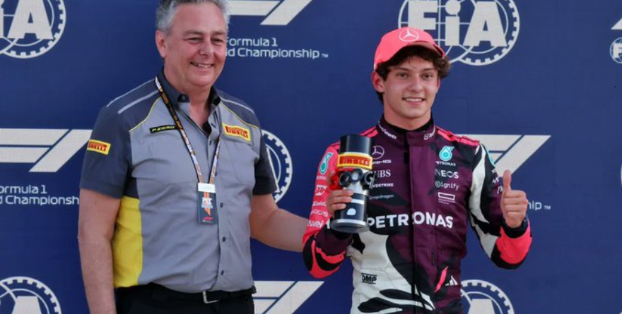 ANTONELLI, EL PILOTO MÁS JOVEN CON UNA POLE EN F1