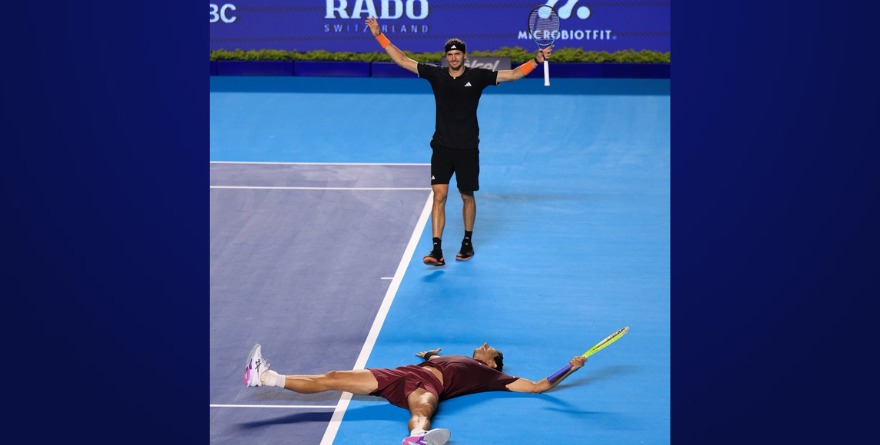 SE VA ZVEREV DE MÉXICO COMO CAMPEÓN DE DOBLES