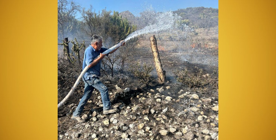Arde tramo por tercera vez